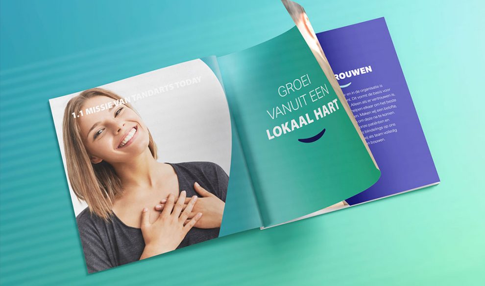 brandbook Tandarts Today gemaakt door ZorgPromotor