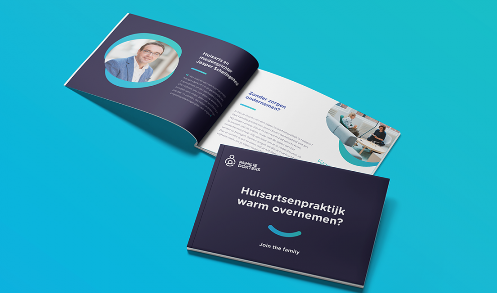 brochure familiedokters gemaakt door ZorgPromotor