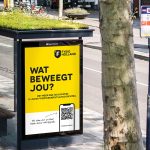 FysioHolland reclame in bushokje gemaakt