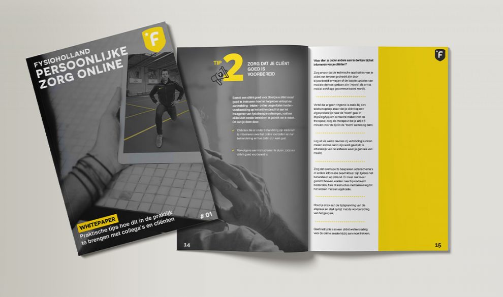 FysioHolland whitepaper gemaakt door ZorgPromotor