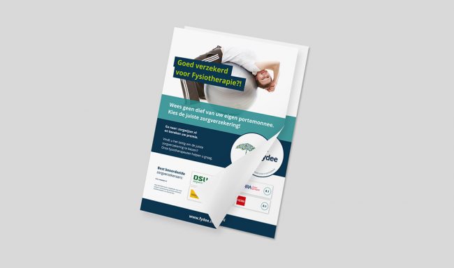 Flyer fydee gemaakt door ZorgPromotor