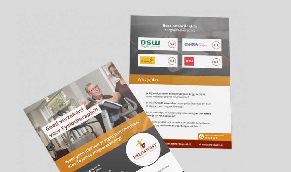 Breda West flyer gemaakt door ZorgPromotor