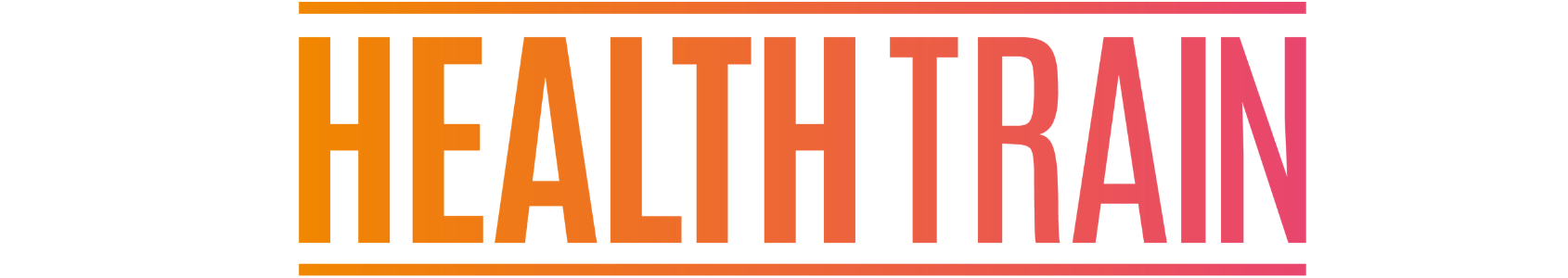 Het logo van HealthTrain