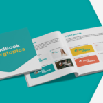 Mockup van het brandbook van Zorgtopics