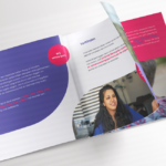 Mockup van een magazine van CKZ over het DNA