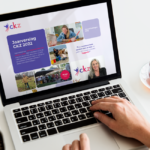 Mockup van de website over het jaarverslag van CKZ