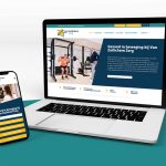 Mockup van de website van Van Zuilichem Zorg